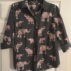 Chico’s Women’s Size 1 button up US size 8/10